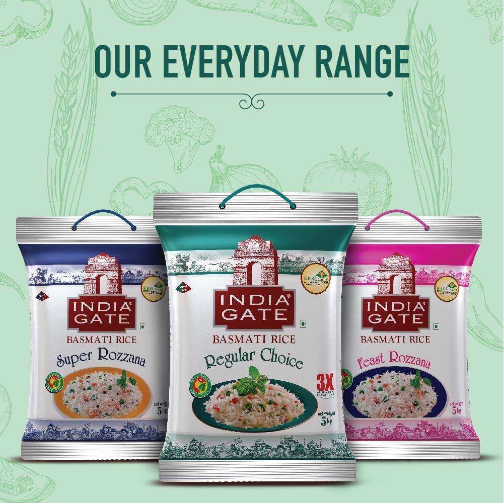 India Gate Basmati Rice Regular Choice, 5kg – view 7