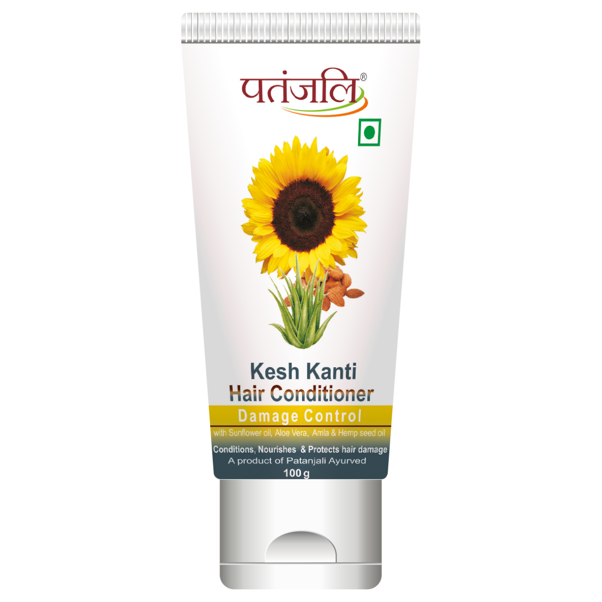 Patanjali hair conditioner 100 g tube for damaged dry hair