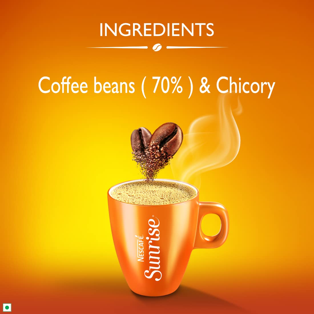 Nescafé Sunrise, Instant Coffee-Chicory Mix, 200g Pouch – view 4