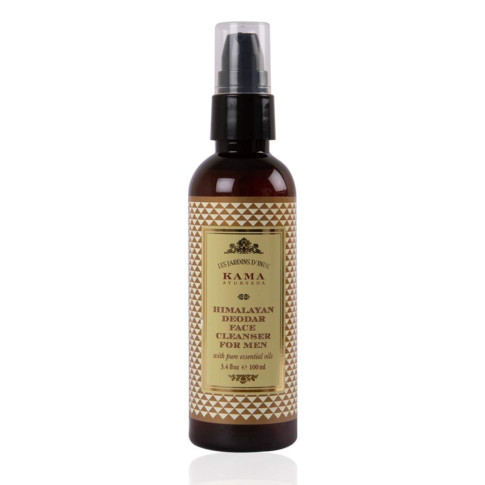 Kama Ayurveda facial cleanser bottle for daily wash and shaving