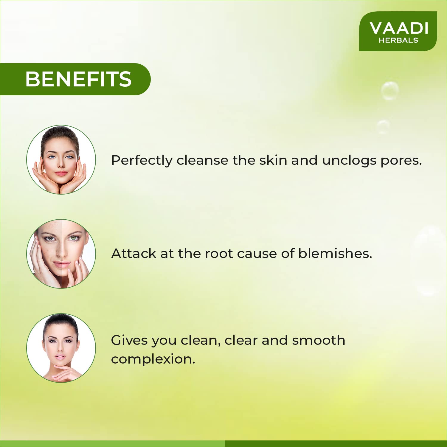 Vaadi Herbals Lemongrass Anti Pigmentation Cleansing Cream, 50g – view 3