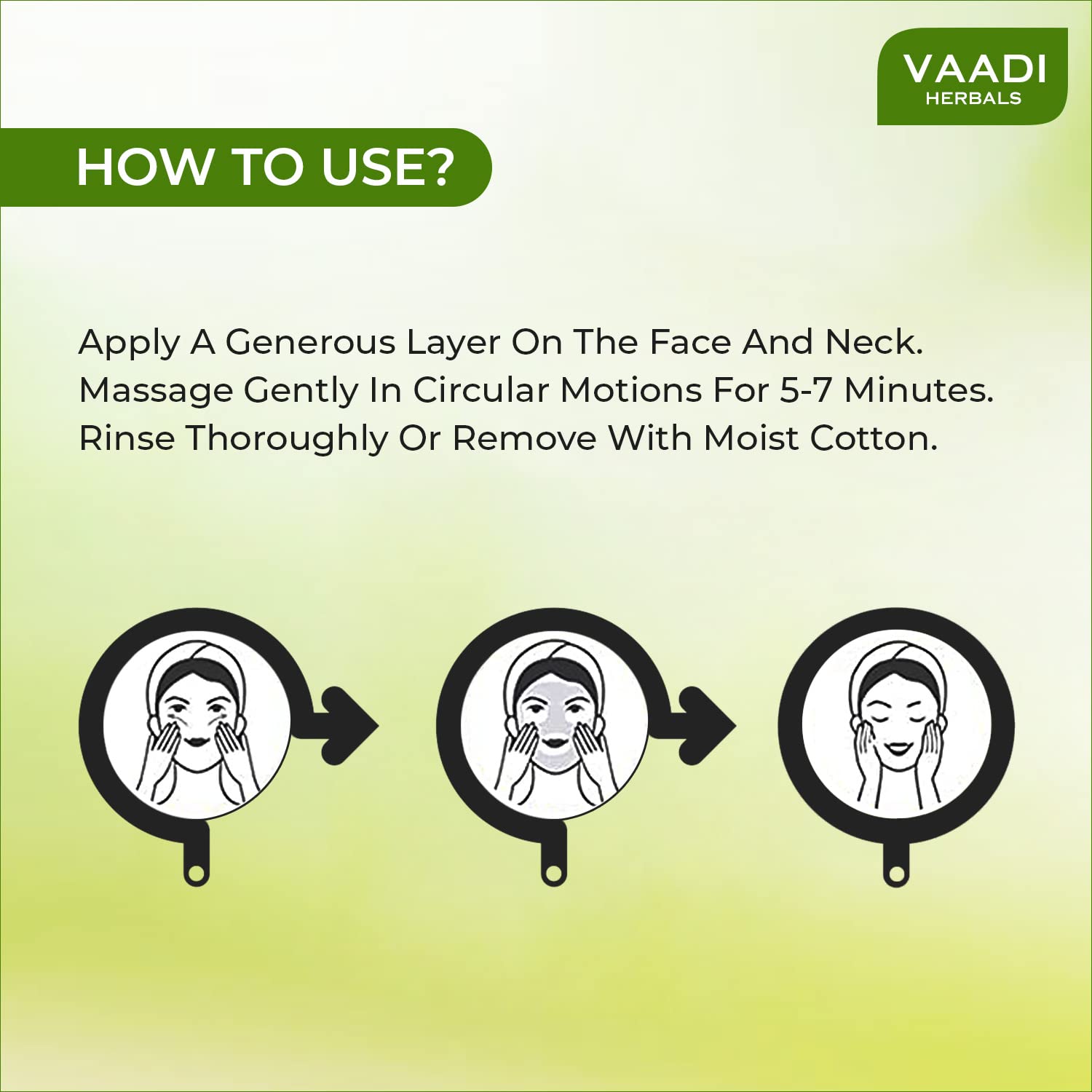 Vaadi Herbals Lemongrass Anti Pigmentation Cleansing Cream, 50g – view 4