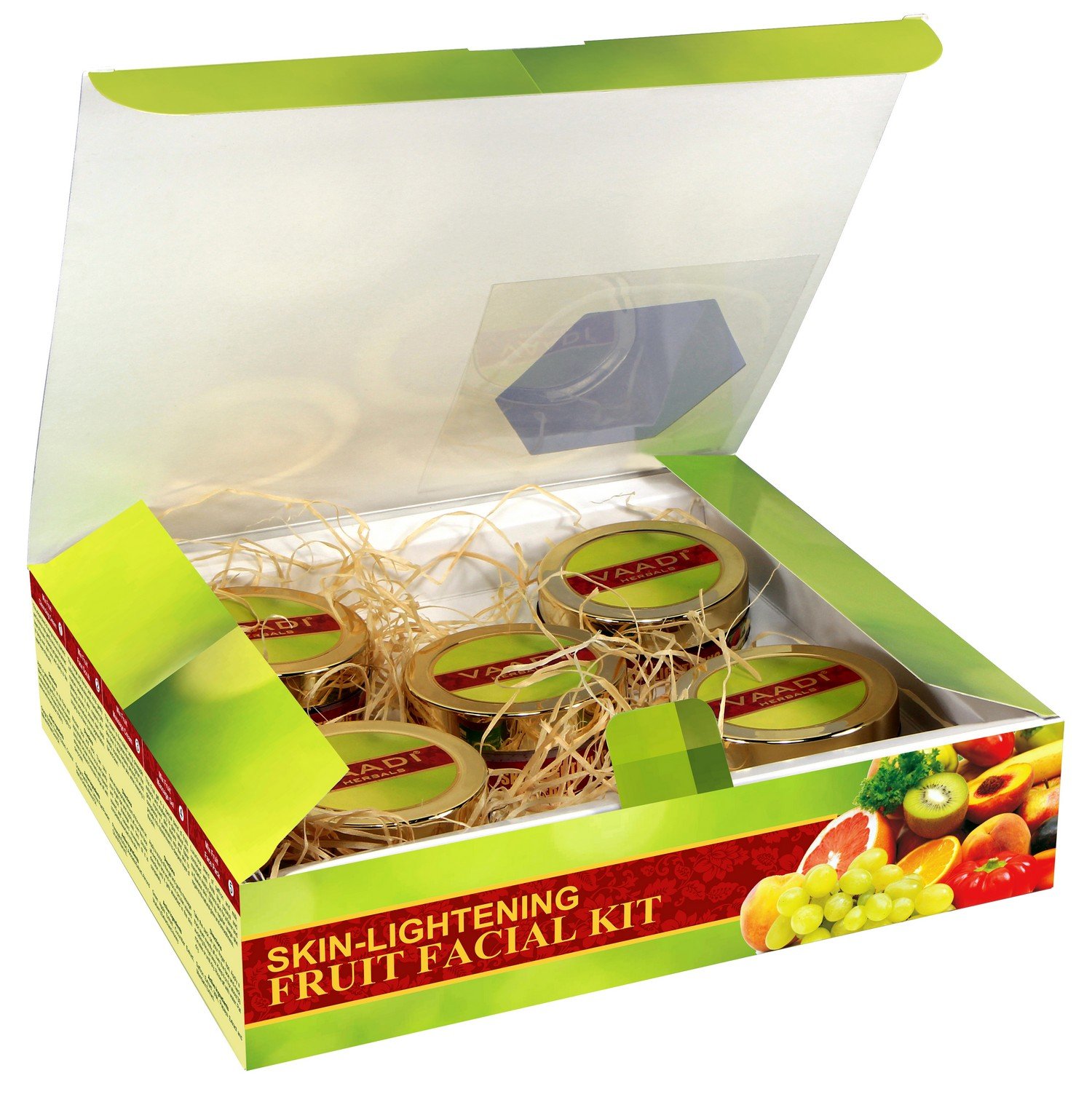 Vaadi Herbals Skin Lightening Fruit Facial Kit, 270g – view 4