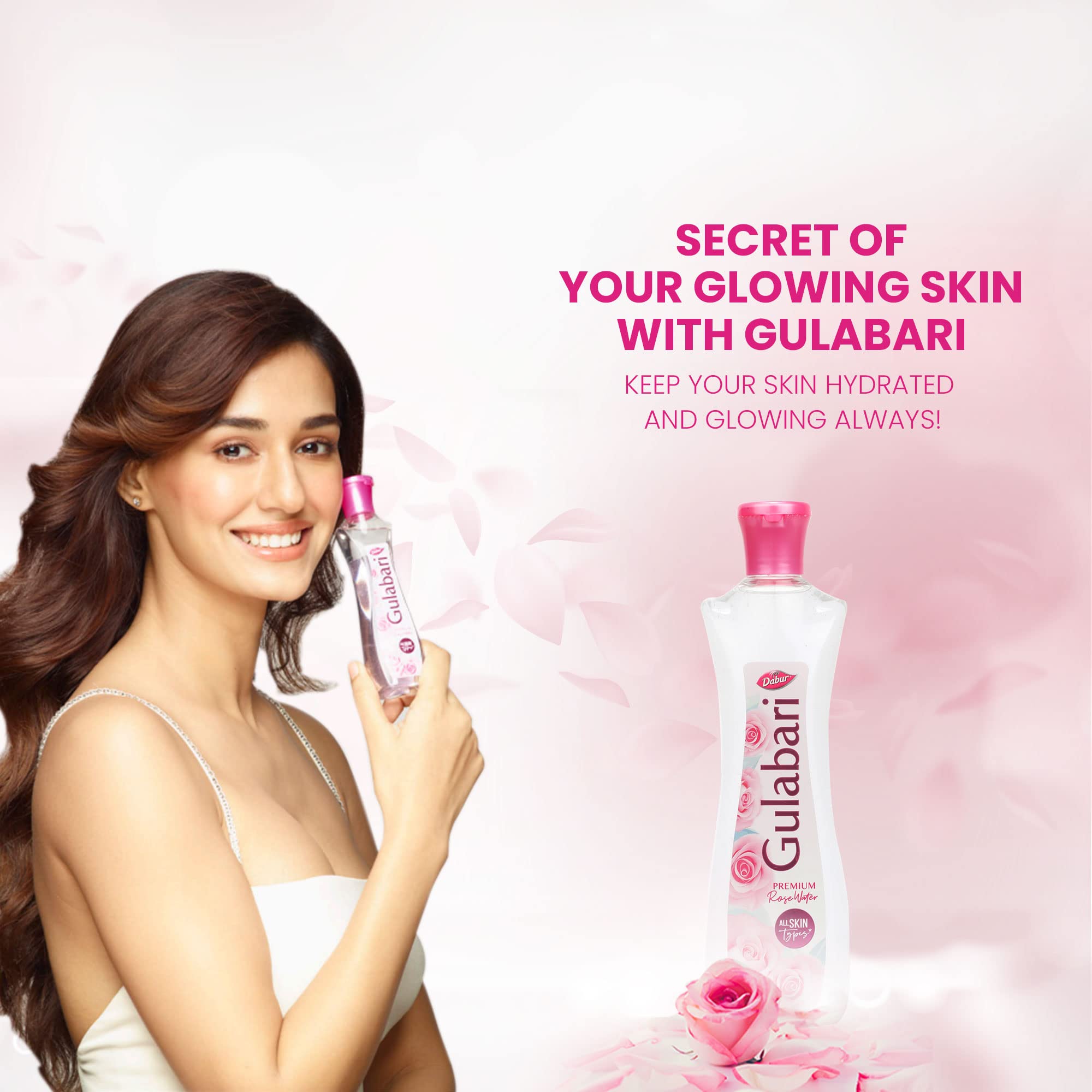 Dabur Gulabari Premium Rose Water/Face Toner - 400ml – view 2