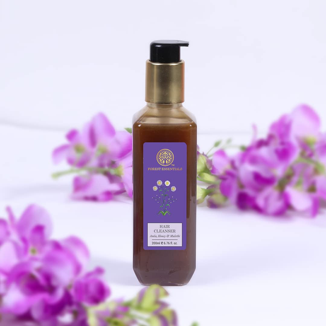 Forest Essentials Travel Size Hair Conditioner Amla, Honey & Mulethi 50ml & Forest Essentials Travel Size Hair Cleanser Amla, Honey & Mulethi 50ml (Shampoo) – view 6