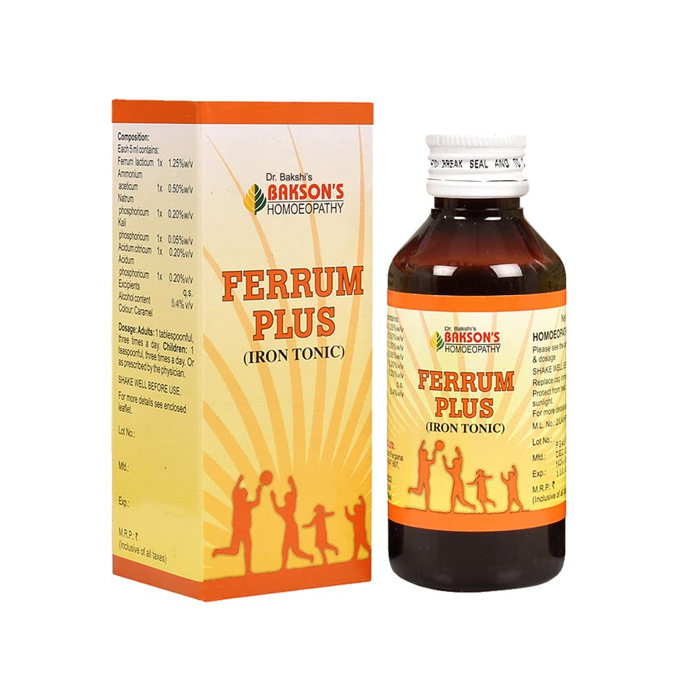 Ferrum Plus Syrup 115 ml bottles in pack of 2
