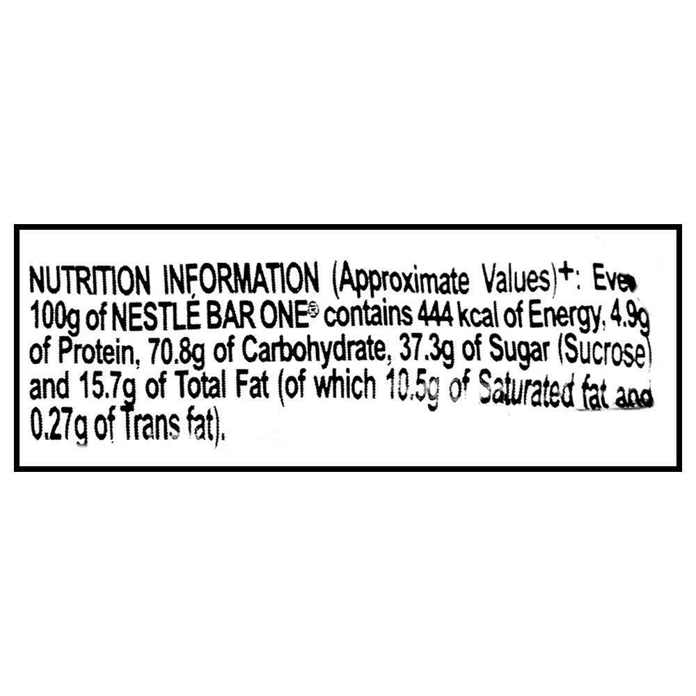 Nestle Bar One Chocolate 12 G – view 4