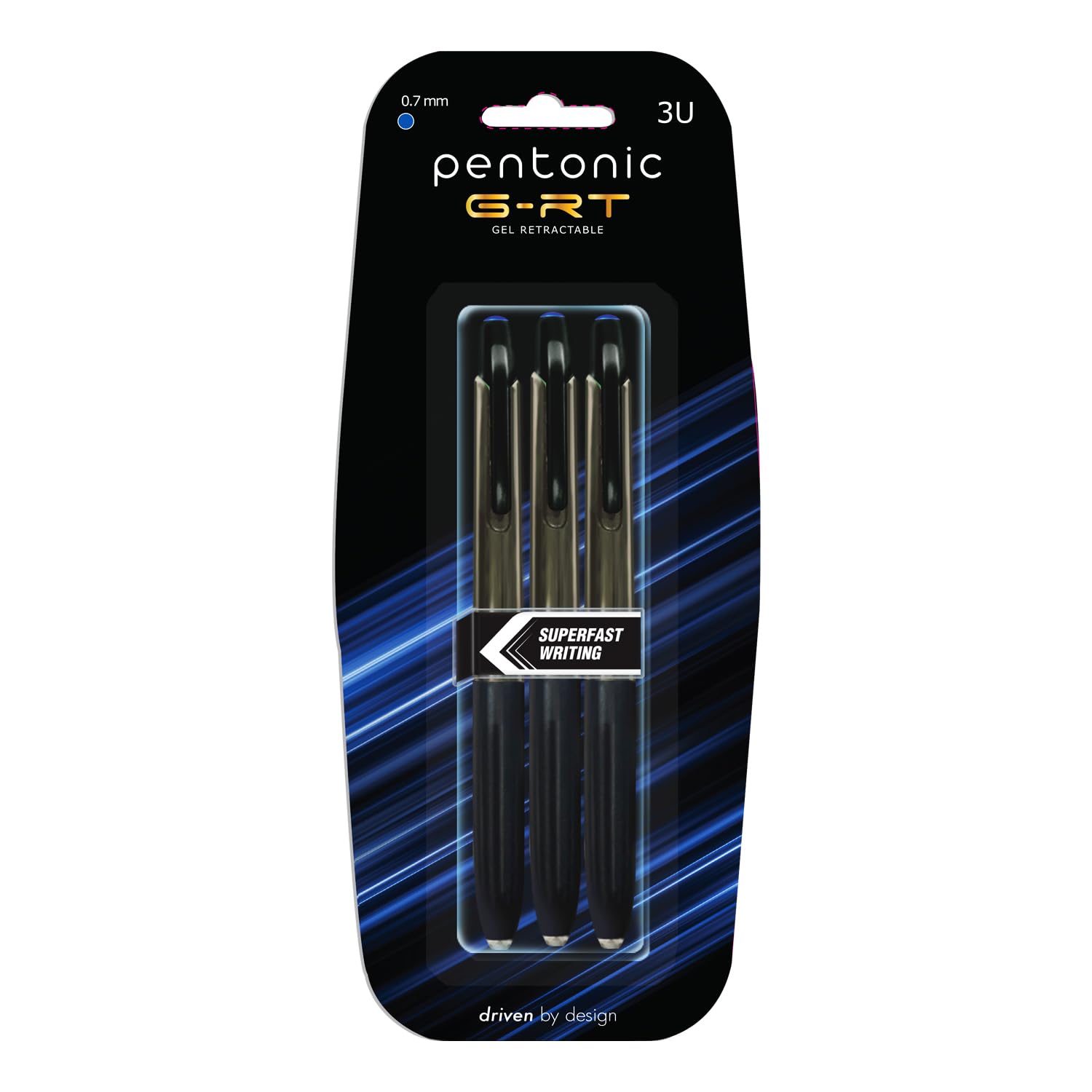Pentonic G-RT 0.7 mm Gel Pen Blister Pack – view 2