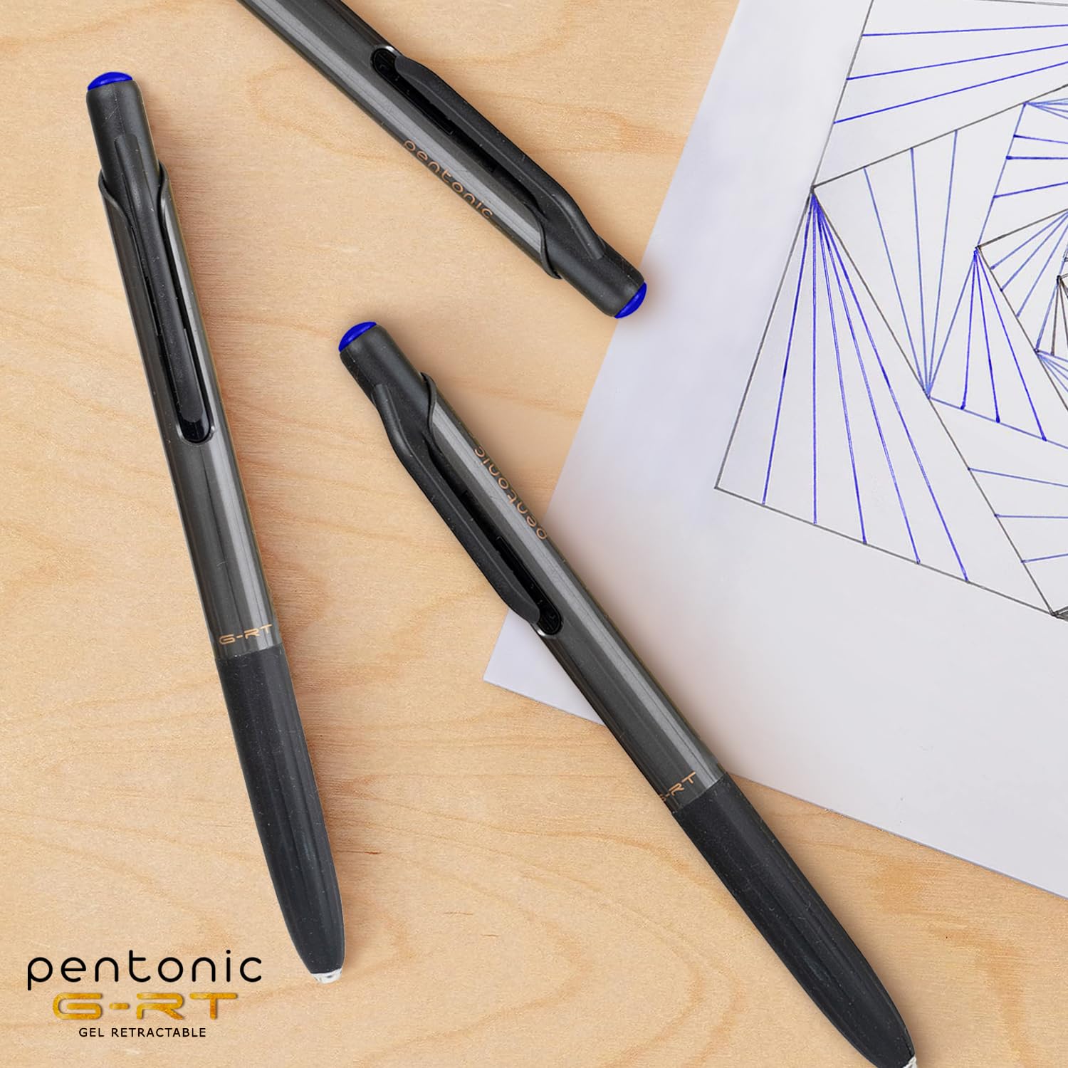Pentonic G-RT 0.7 mm Gel Pen Blister Pack – view 6