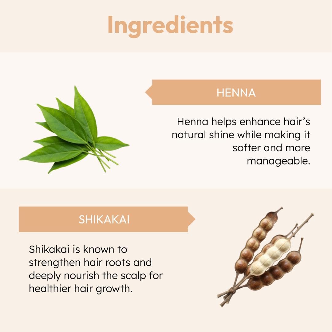 Sri Sri TATTVA shuddhta ka naam Tattva Henna Shikakai Shampoo, 200 ml -Pack of 3 – view 4