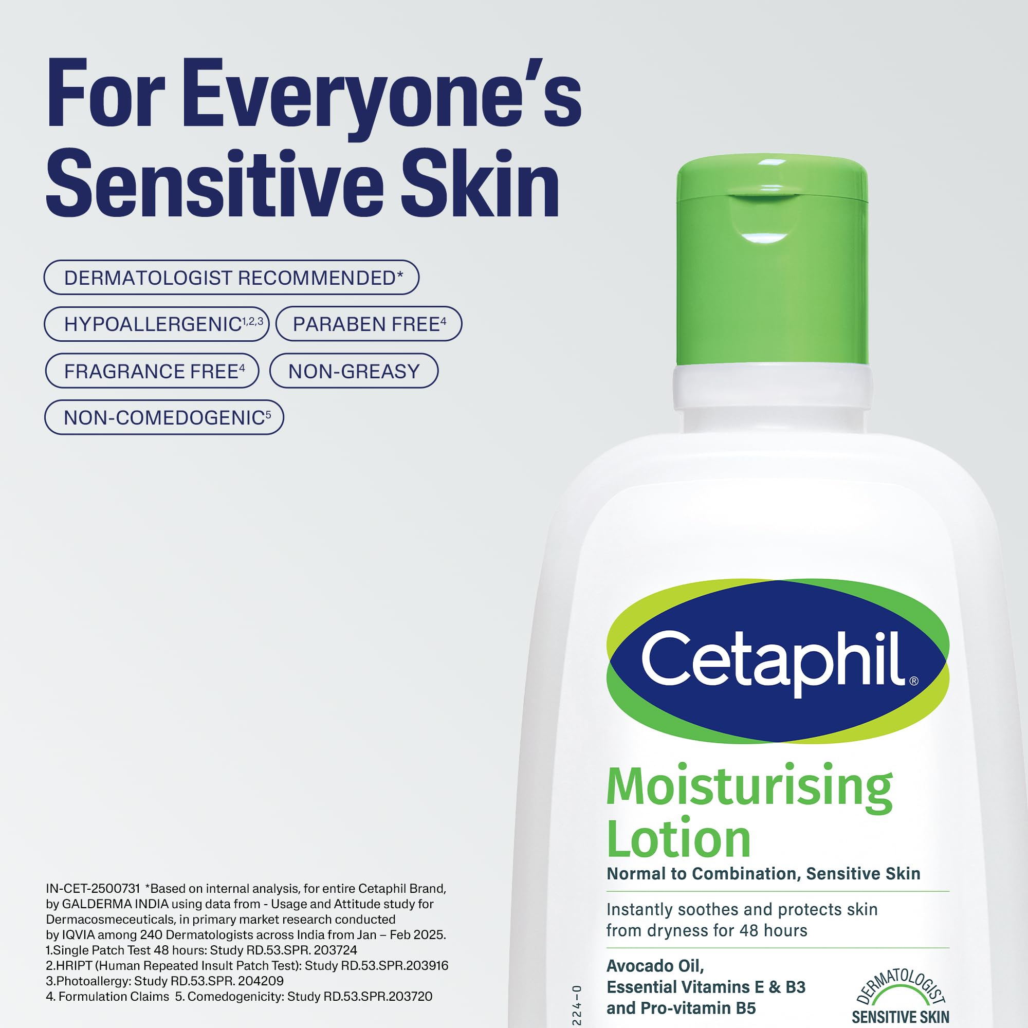 Cetaphil Moisturising Lotion 118 ml for Face & Body, Hydrating Moisturizer for Normal & Dry Skin, Dermatologist Recommended – view 5
