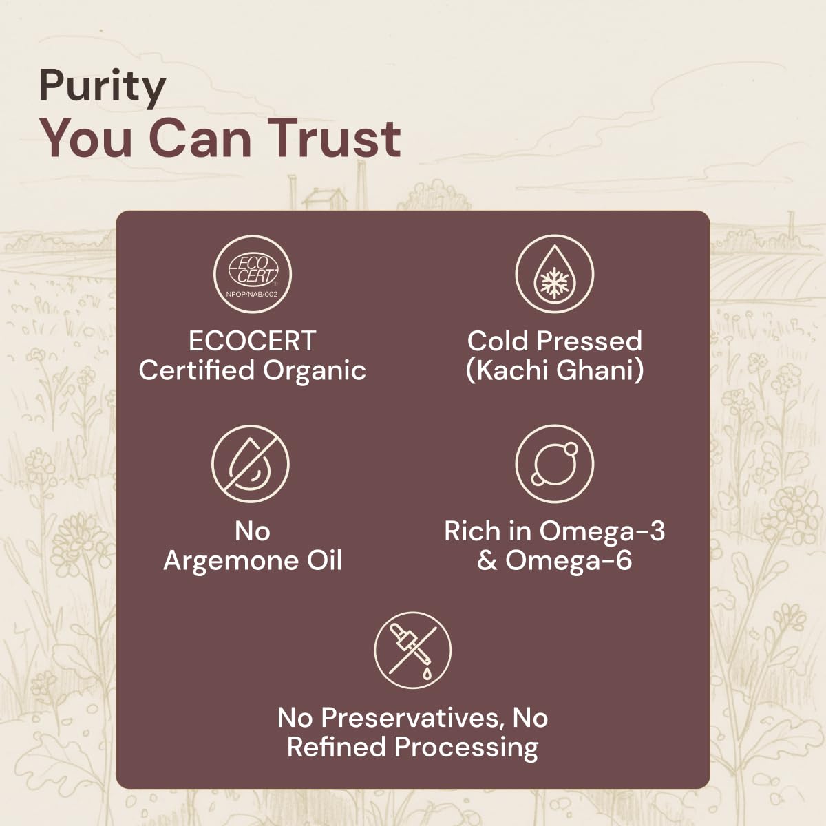 Maharishi Ayurveda Organic Certified Mustard Oil – view 5