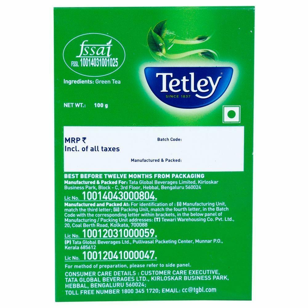 Tetley Green Tea 100 G (Carton) – view 6