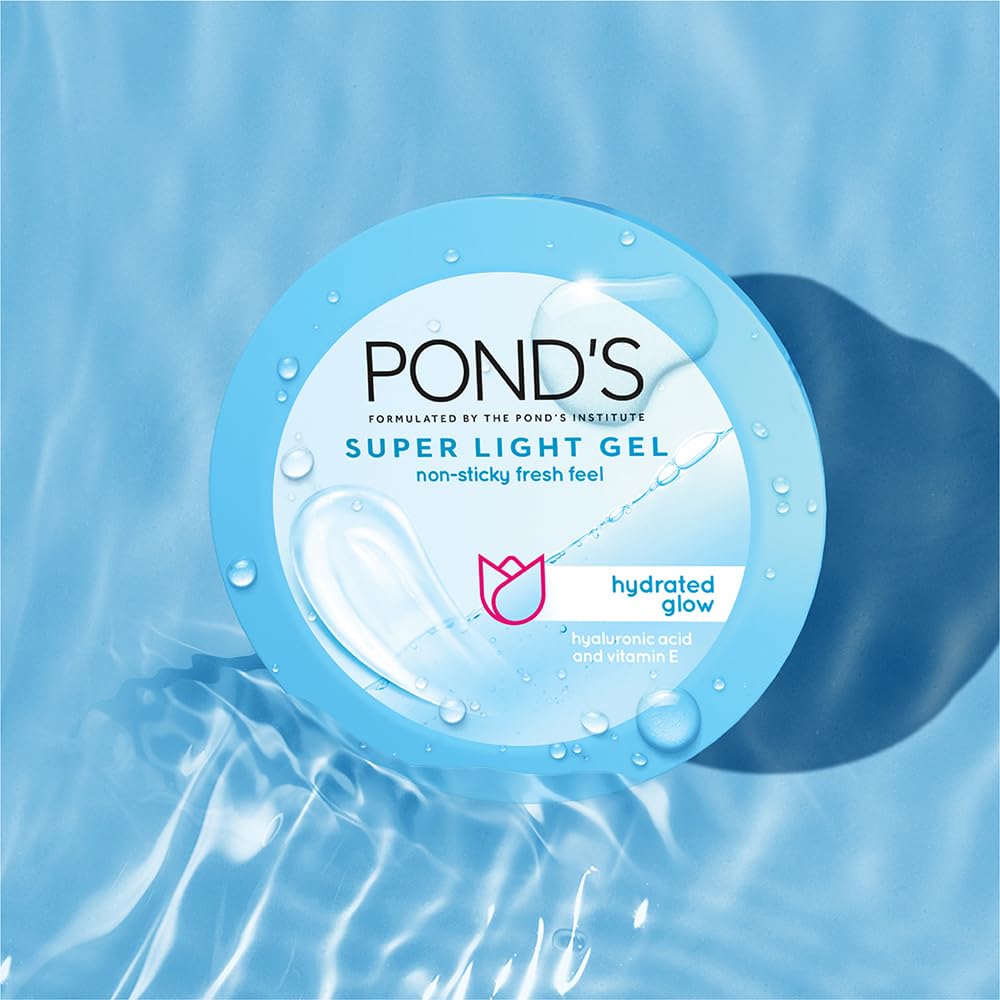 Pond's Super Light Gel Oil Free Moisturiser With Hyaluronic Acid + Vitamin E, 200 ML – view 5