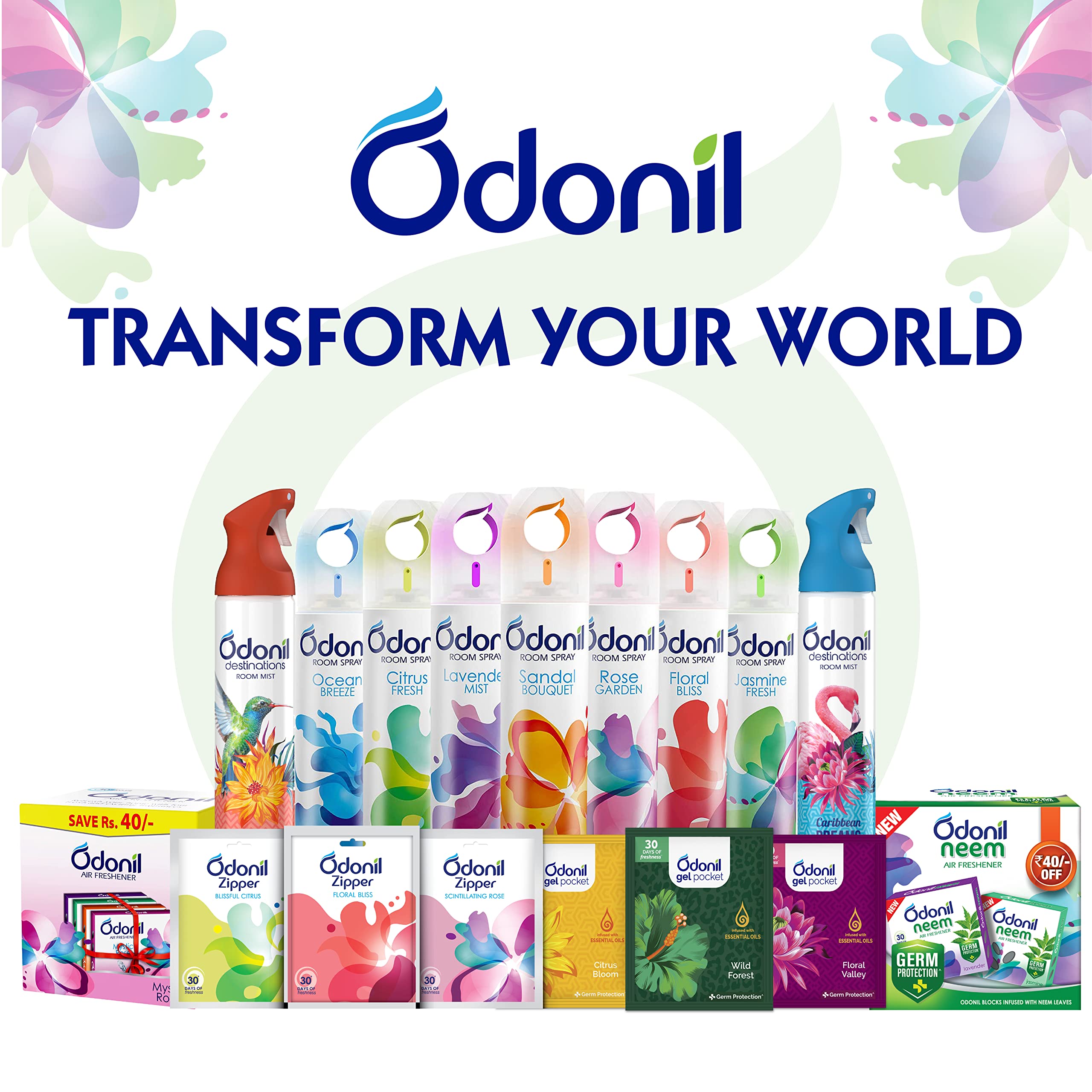 Odonil Room Air Freshner Spray, Jasmine Fresh - 220 ml – view 6