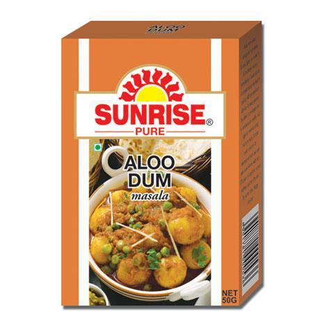 Sunrise Pure Aloo Dum Masala 50 g boxed spice powder