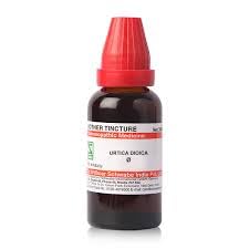 Two 30 ml bottles of Dr. Willmar Schwabe India Urtica Dioica Q