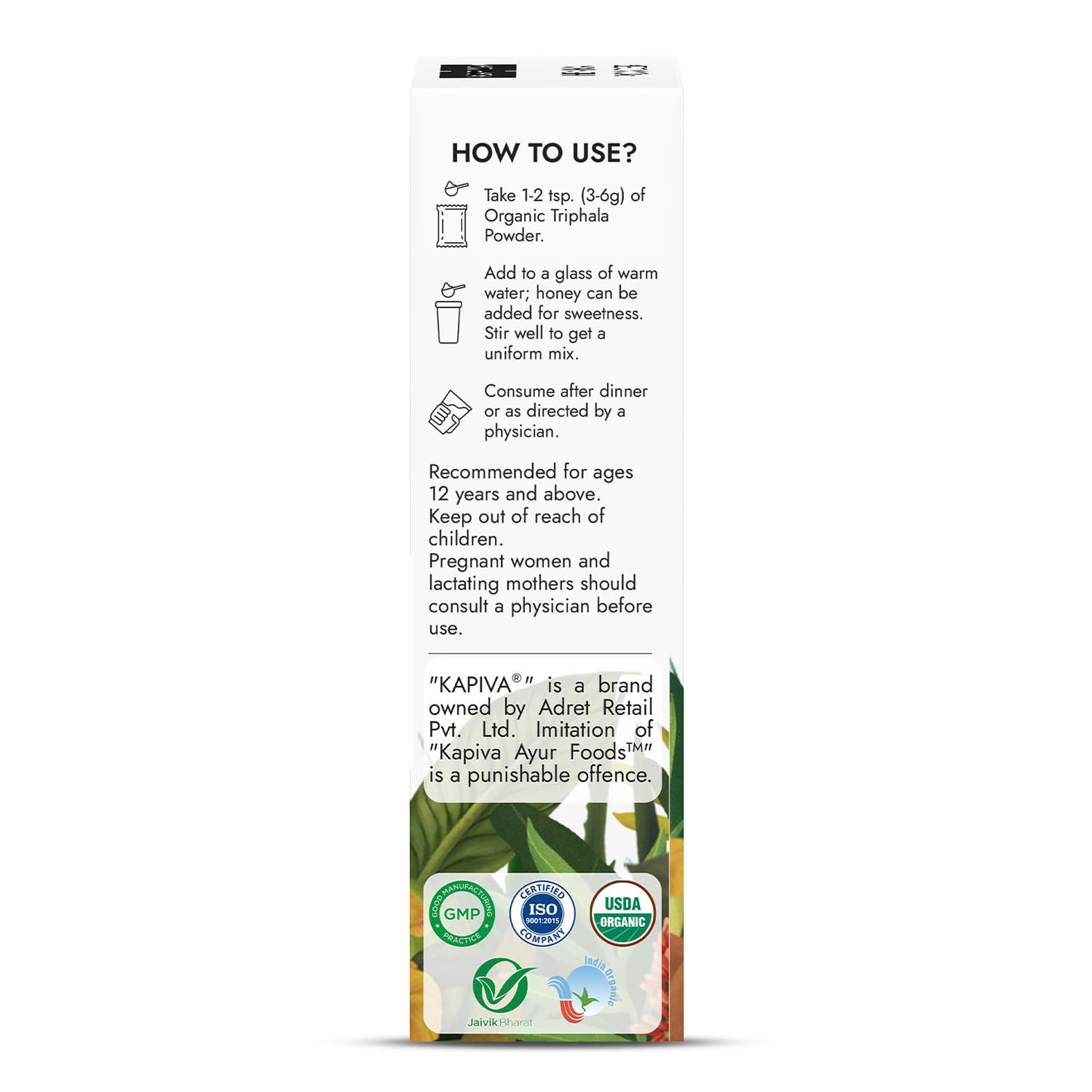 Kapiva Organic Triphala Powder 100g (Pack of 2) – view 2