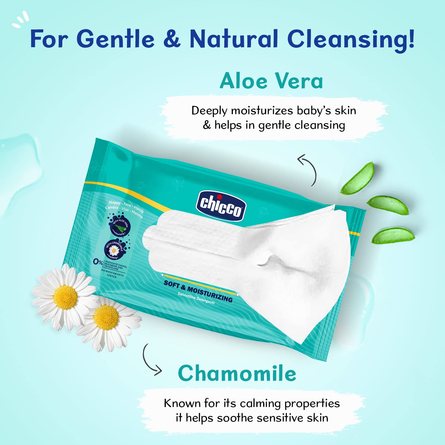 CHICCO Wet Wipes 288PCS (72PCS X 4PACKS) – view 5