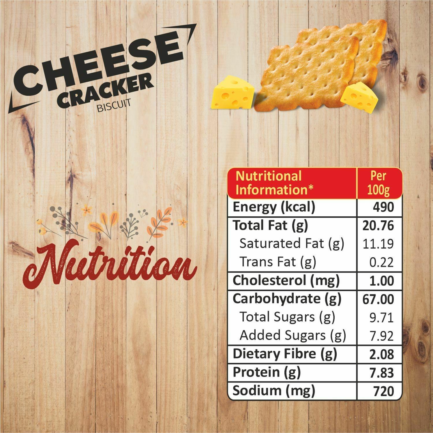 Bonn Americana Cheese Crackers 70 Gms ( Pack Of 20) – view 4