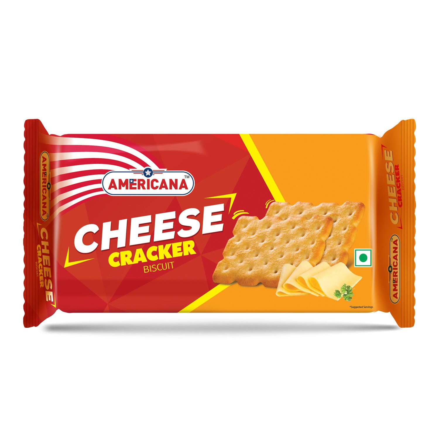 Bonn Americana crunchy cheese cracker biscuits retail pack