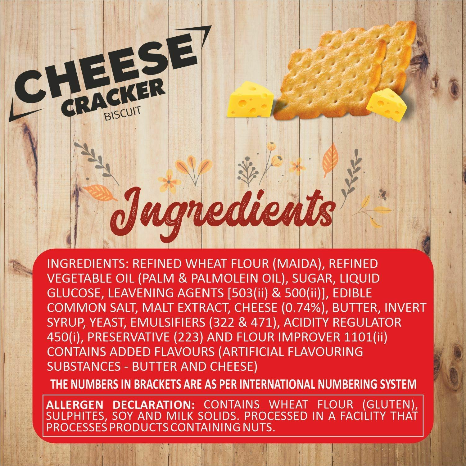 Bonn Americana Cheese Crackers 70 Gms ( Pack Of 20) – view 3