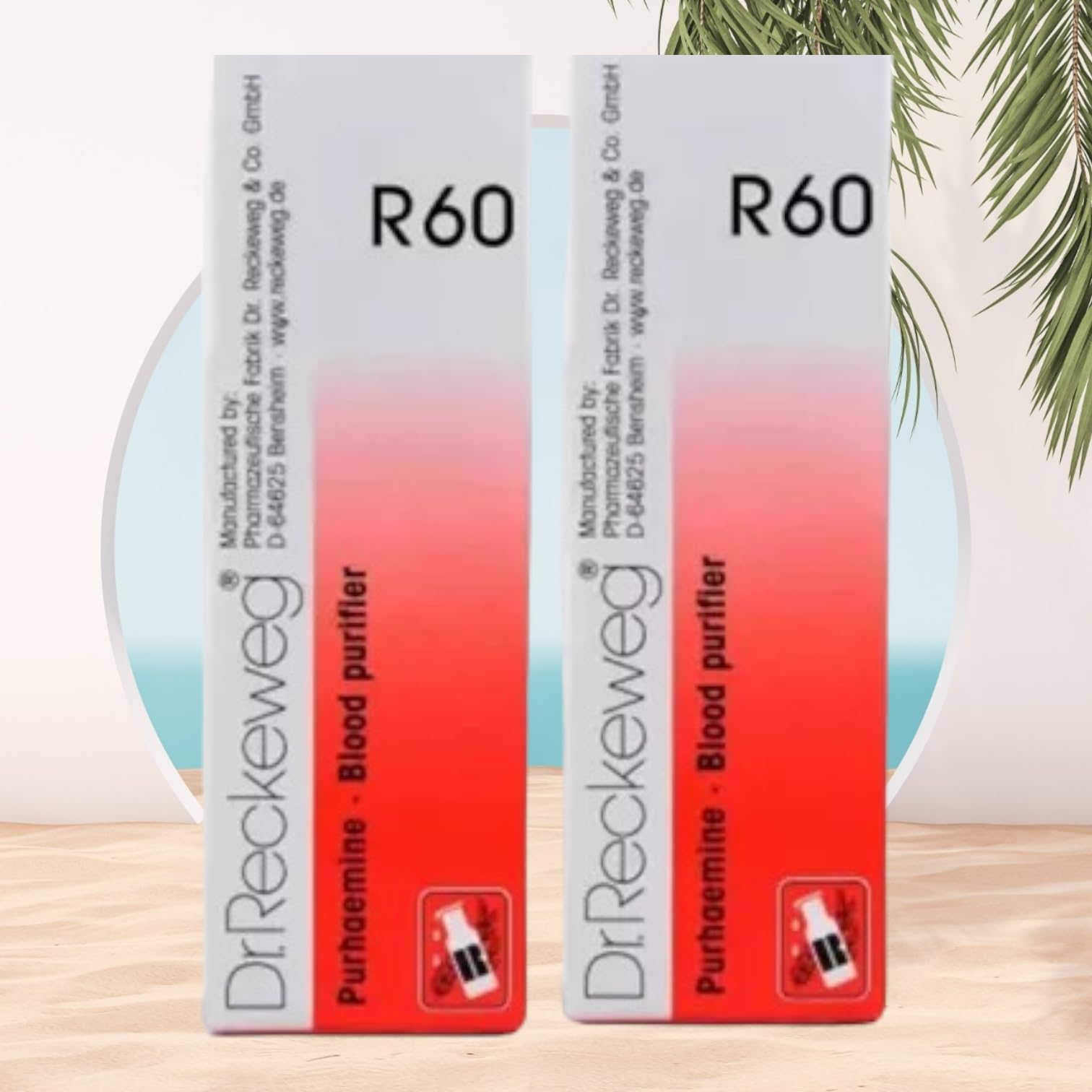 Dr Reckeweg R60 Homeopathic Medicine Purhaemine - Homeopathic Medicine 22ml, Pack of 2 – view 2
