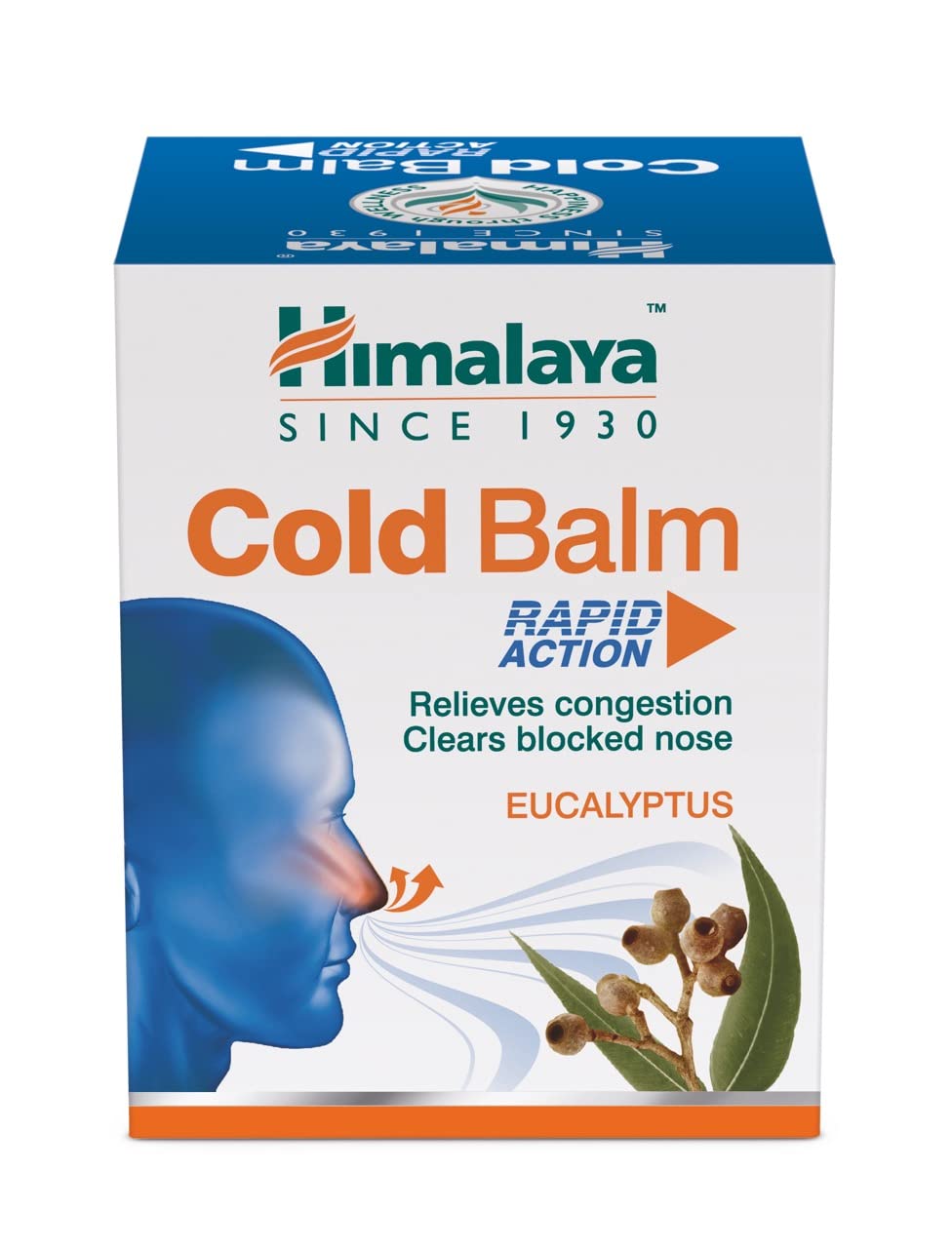 Himalaya herbal cold balm bottle 45g for adult soothing use