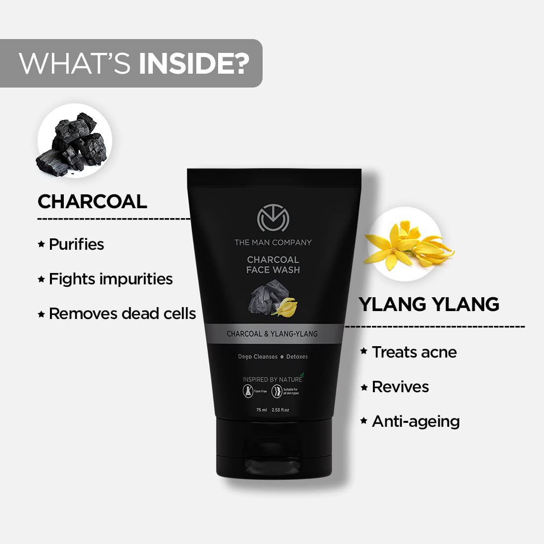 The Man Company Charcoal Face Wash – view 3