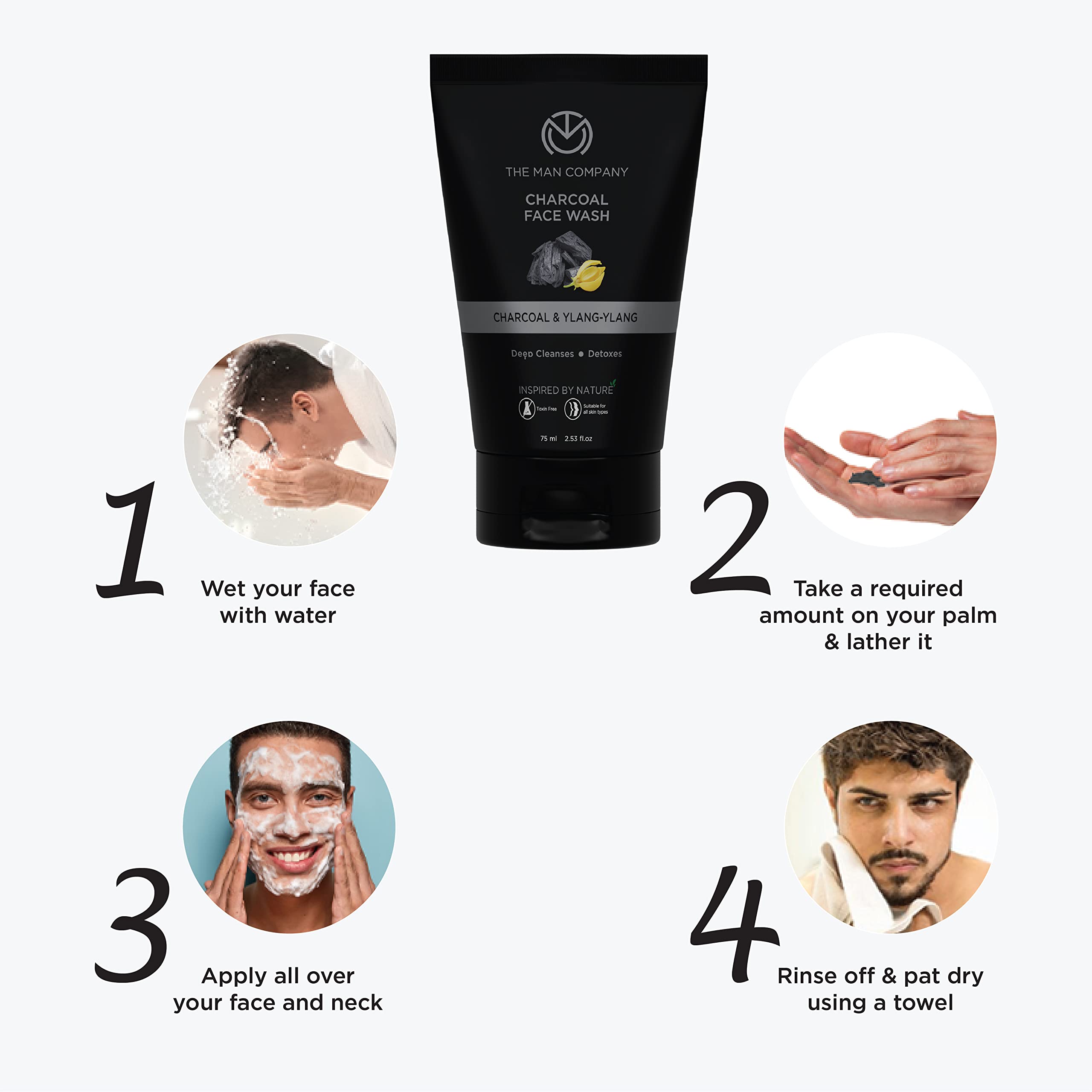 The Man Company Charcoal Face Wash – view 8