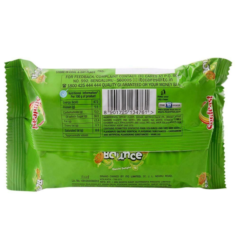Sunfeast Bounce Elaichi Delight Cream Biscuits 58 G – view 2