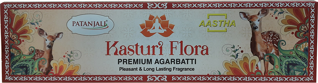Aastha Premium Agarbatti Kasturi Flora 20N 30 g – view 3