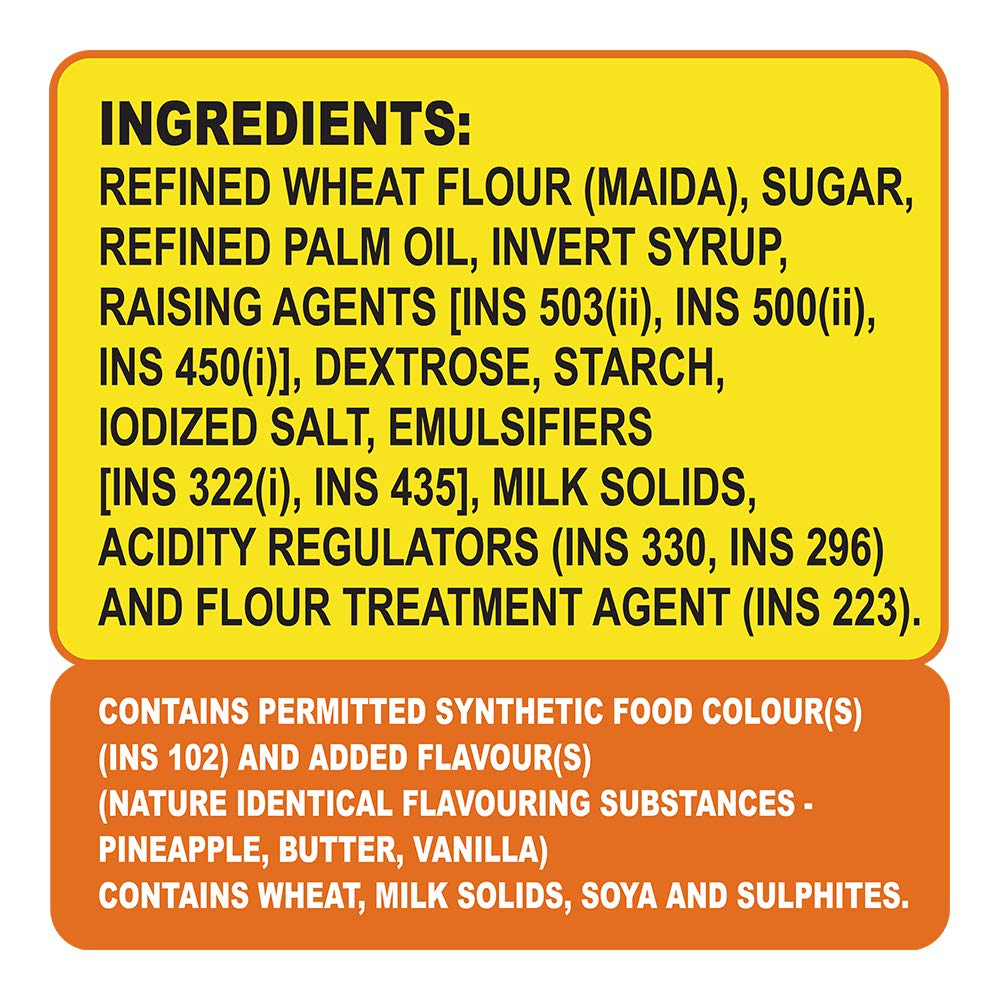 Sunfeast Bounce Cream Pineapple Zing, 82 g – view 4