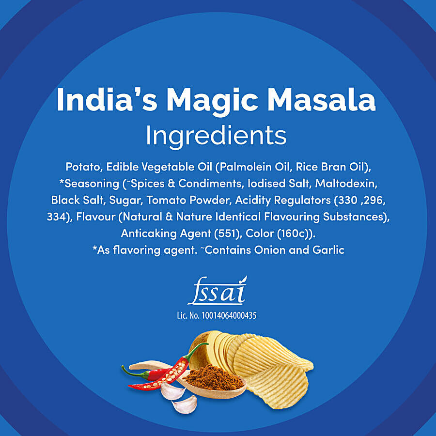 Lay's Potato Chips -, India's Masala Magic, Party Pack 190 g – view 3
