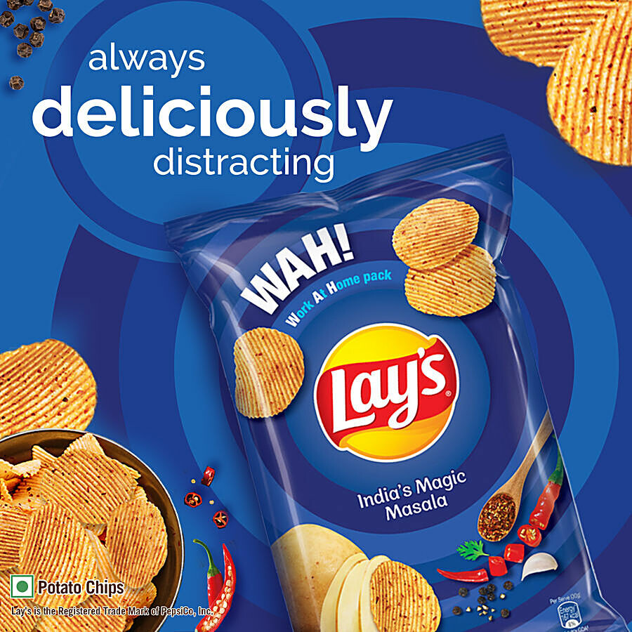 Lay's Potato Chips -, India's Masala Magic, Party Pack 190 g – view 6