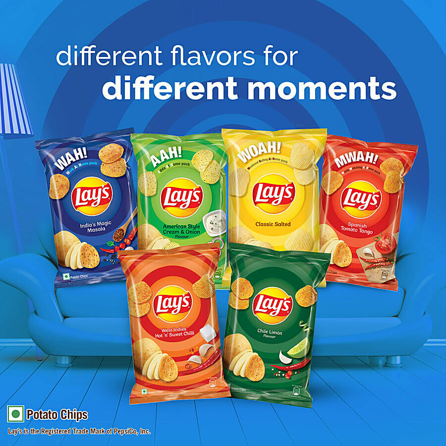 Lay's Potato Chips -, India's Masala Magic, Party Pack 190 g – view 8