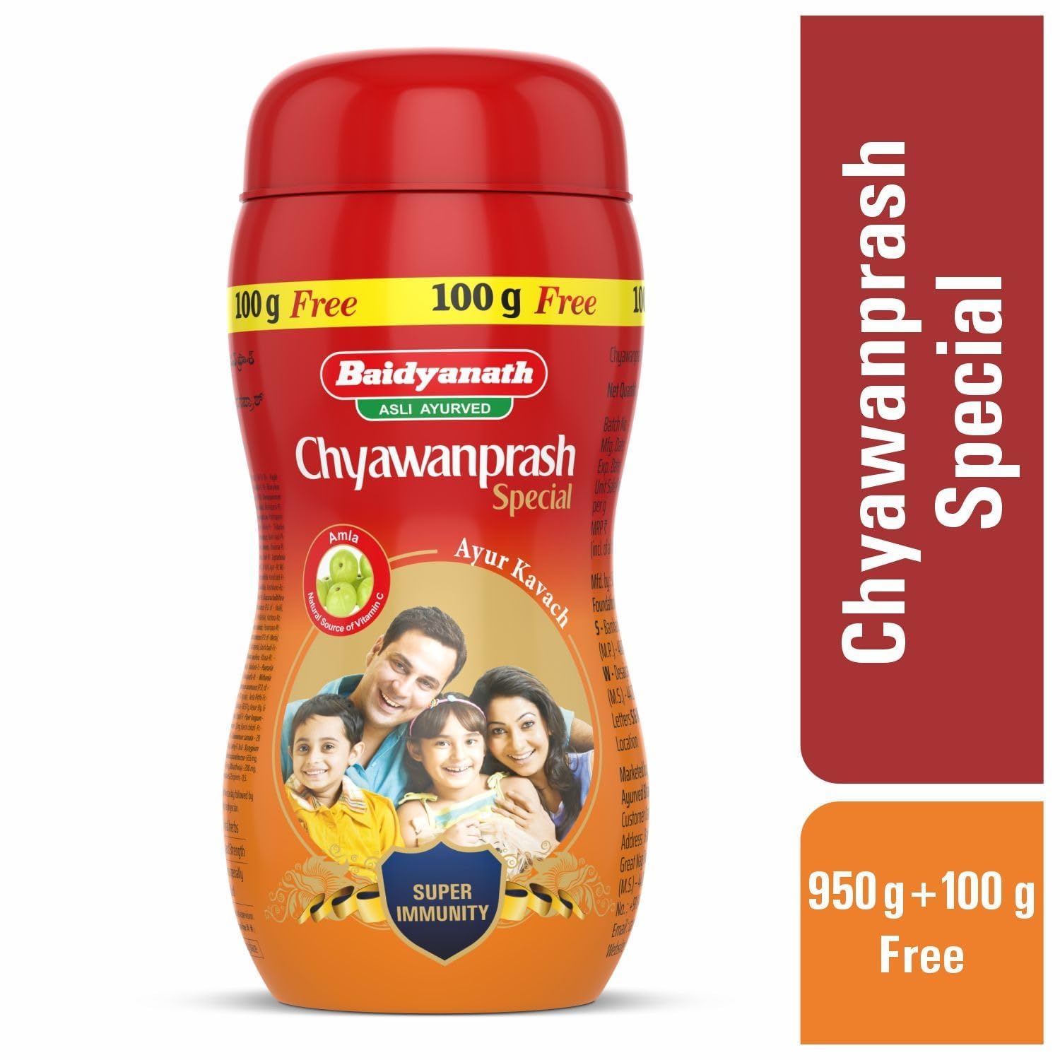 Baidyanath Asli Ayurved Chyawanprash Special, 950g + 100G Free – view 2