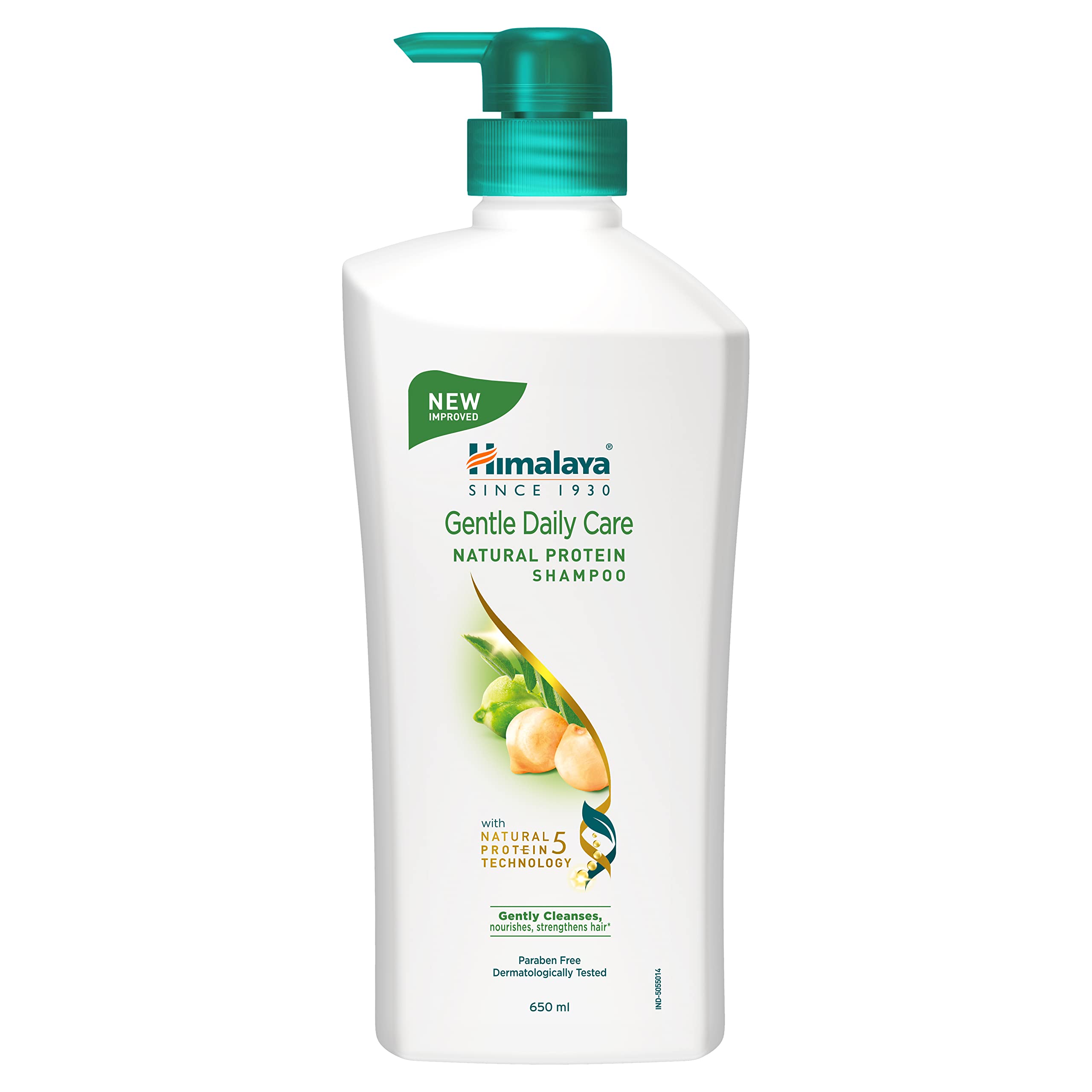 Front-facing Himalaya Natural Protein Shampoo 650 ml bottle