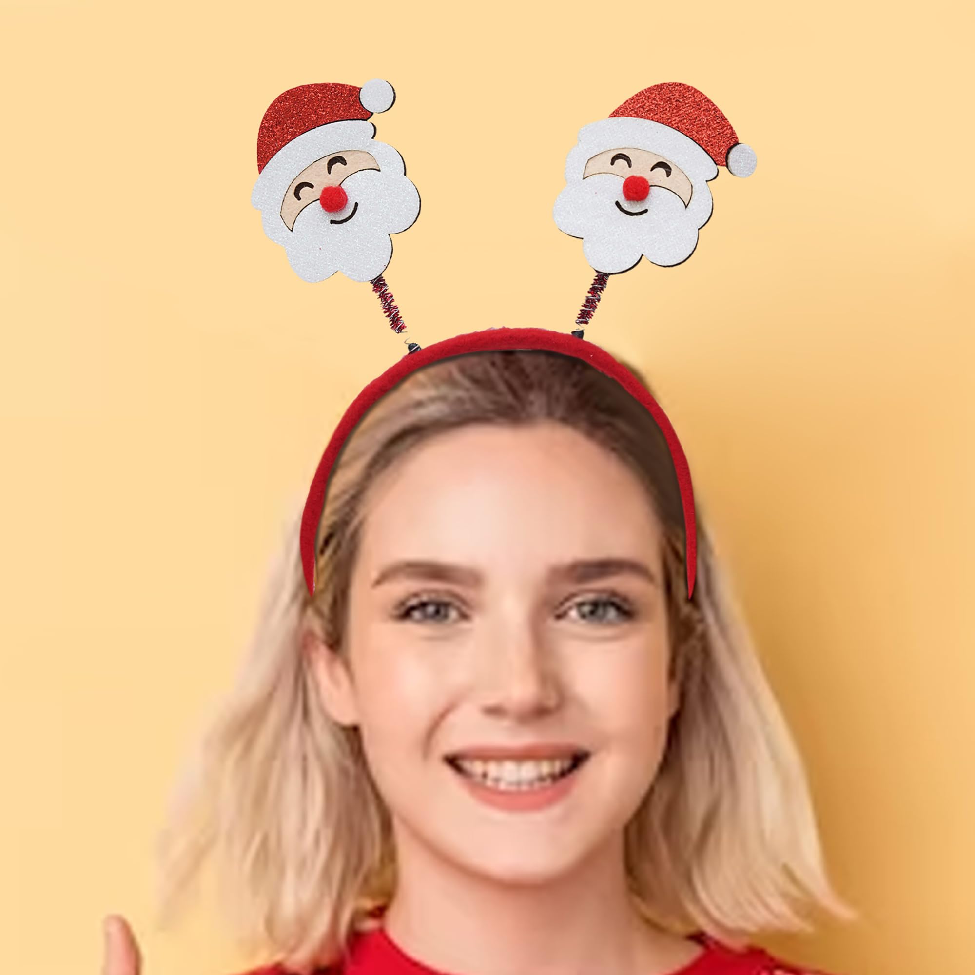 eCraftIndia Christmas Headband Santa Claus Design Hair Band – view 2
