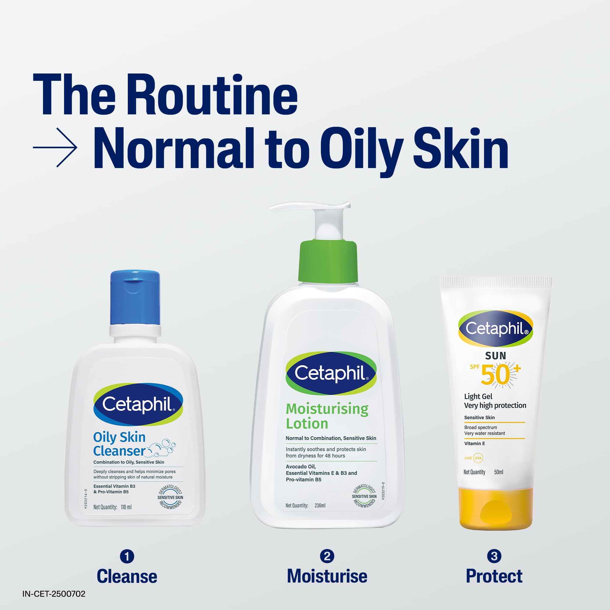 Cetaphil Face wash for Oily Skin, Gentle Cleanser, Daily Gentle Foaming Face Wash for Oily Skin, Acne Prone Skin, 118ML – view 2