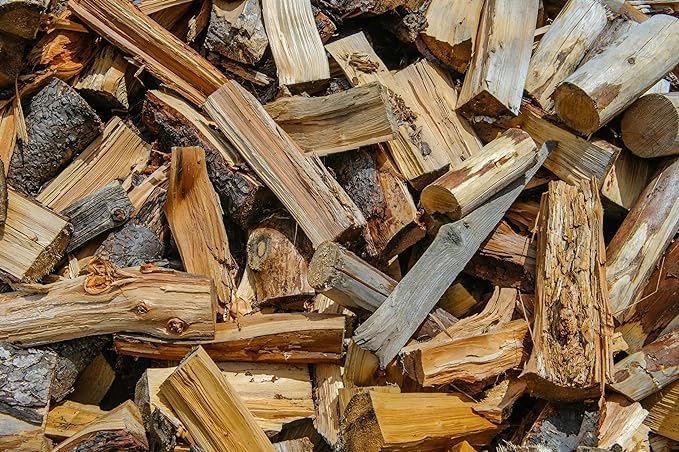 Premium Natural Hardwood Firewood Logs, 2 Kilograms, Pre-Cut Seasoned Wood for Fireplace, Fire Pit, Pizza Oven, BBQ Grilling and Cooking – view 5