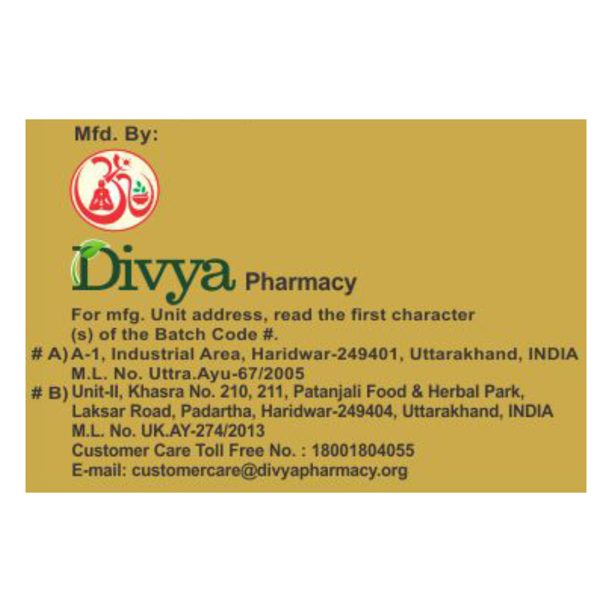Divya Lauh Bhasma 5 g – view 4
