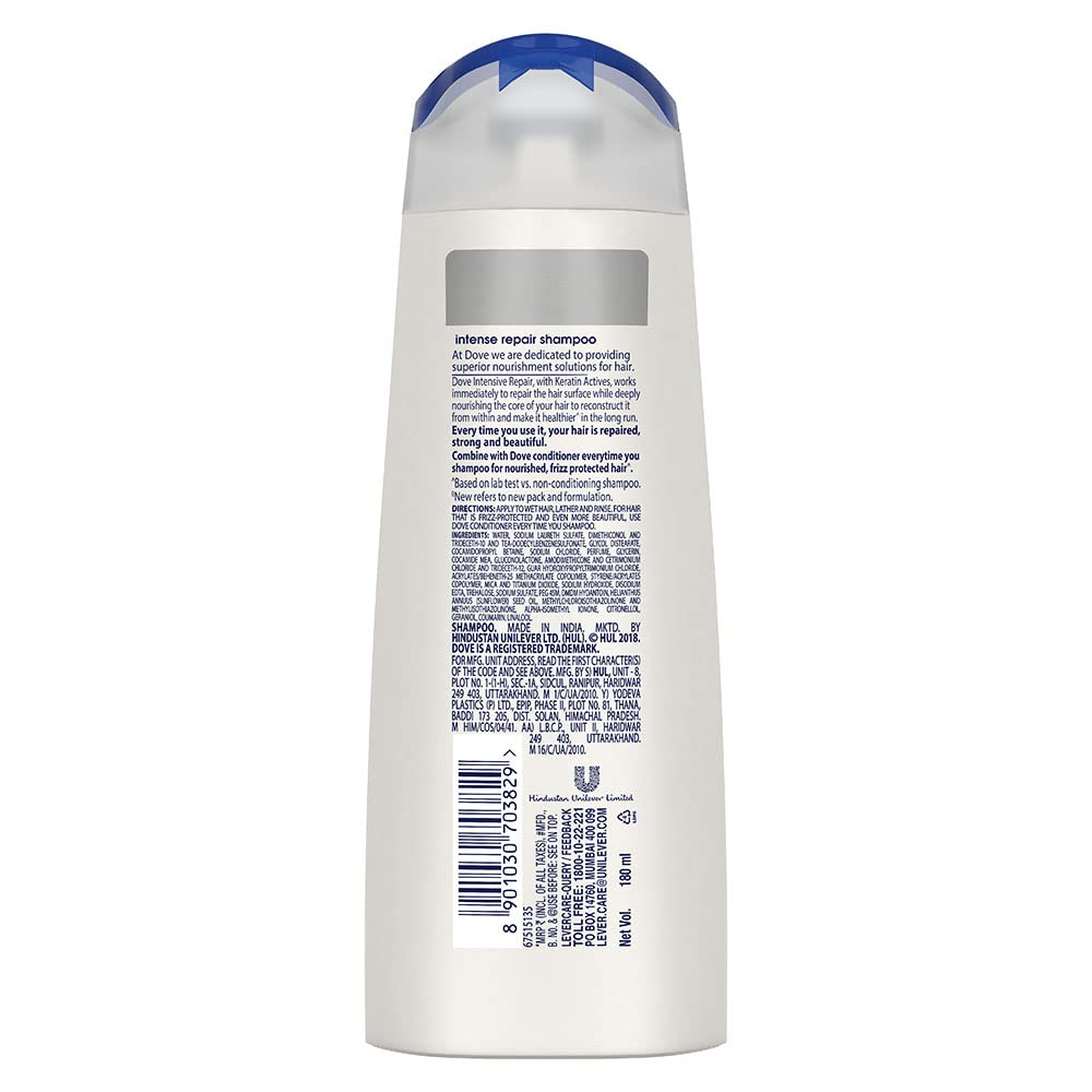 Dove Intense Repair Shampoo, 180 ml – view 2