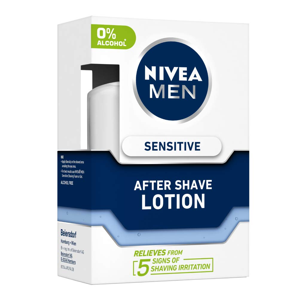 NIVEA MEN Shaving, Sensitive After Shave Lotion for Face, 100ml – view 2