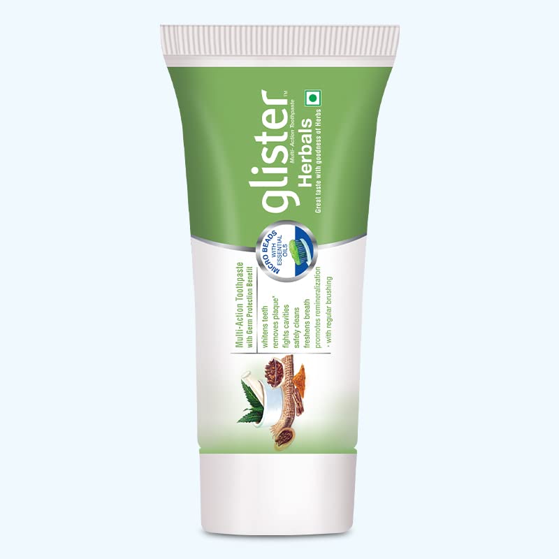 Amway Small Herbal Glisterr Toothpaste for Enamel Protection, Pack of 3 – view 2