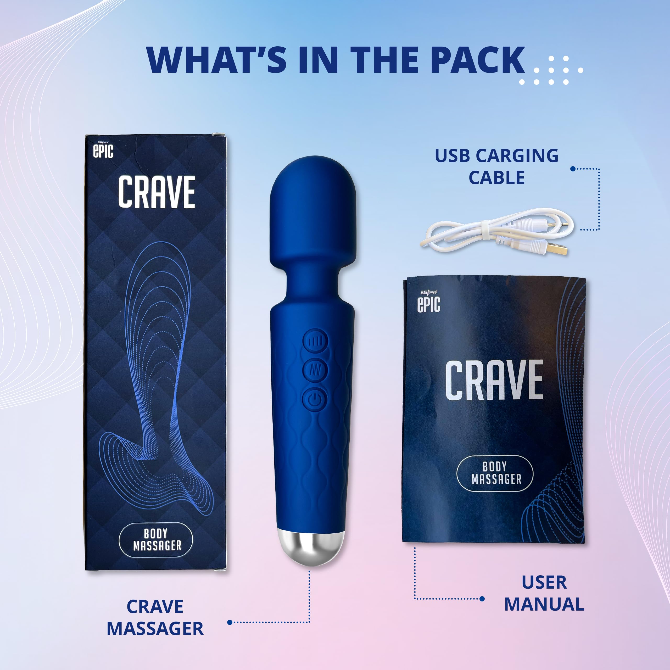 Manforce Epic Crave Massager – view 3