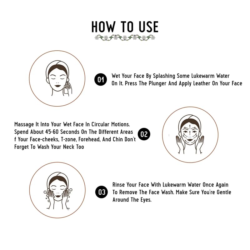 Avimee Herbal Kunwar Charcoal Face Wash I For Oil & Dust Free Skin That Glows From Within – view 4