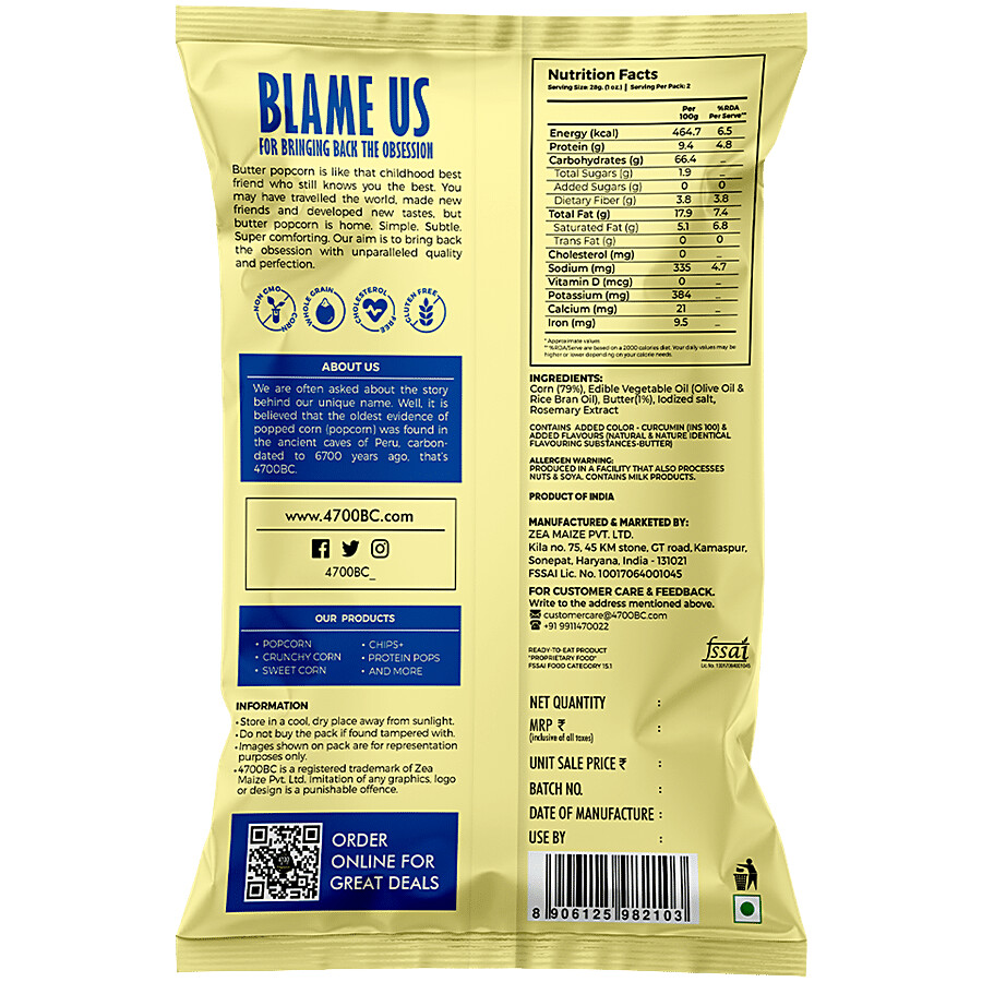 4700BC Butter Popcorn 50 g – view 2