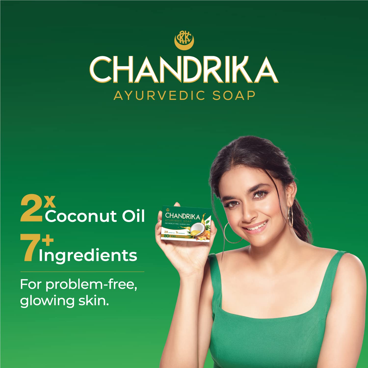 Chandrika Ayurvedic Soap Classic – view 3