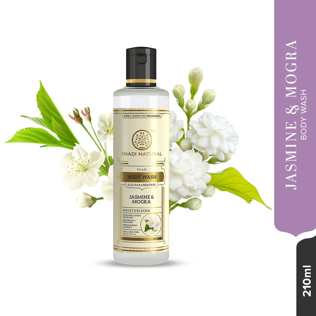 Khadi Natural Jasmine & Mongra Herbal Body Wash – view 6